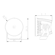 Load image into Gallery viewer, LED ROUND WORKLAMP FLOOD BEAM 9 - 36V 12W 4 LED's BLACK HOUSING-IGNITE-Autoignite NZ
