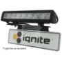 Load image into Gallery viewer, LICENCE PLATE BRACKET TO MOUNT LED DRIVING LAMP LIGHTBAR BLK-IGNITE-Autoignite NZ
