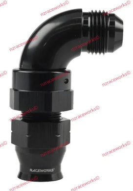 MALE AN-6 TO 5/16IN TUBE 90DEG ADAPTER-NZRACEWORKS-Autoignite NZ