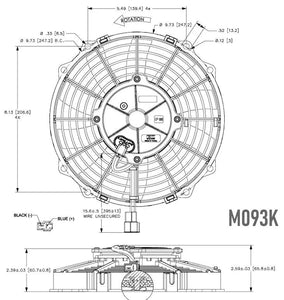 MARADYNE 9IN CHAMPION SERIES 12V FAN | M093K-MARADYNE-Autoignite NZ