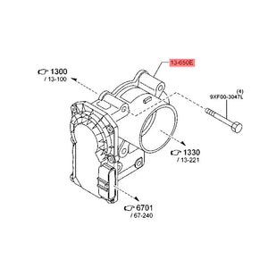 MAZDA THROTTLE BODY | TBO-233-AUTOIGNITE-Autoignite NZ