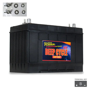 Neuton Power 12V 120Ah Deep Cycle Battery-BOSCH (YHI)-Autoignite NZ