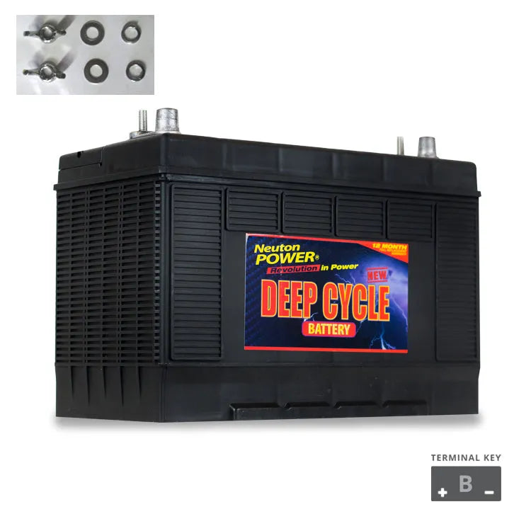Neuton Power 12V 120Ah Deep Cycle Battery-BOSCH (YHI)-Autoignite NZ