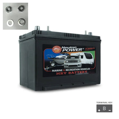 Neuton Power M27 700CCA Marine Deep Cycle VRLA Battery-BOSCH (YHI)-Autoignite NZ