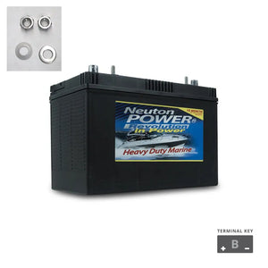 Neuton Power M31 950CCA Marine Starting VRLA Battery-BOSCH (YHI)-Autoignite NZ