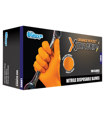 Orange Rocket Xtra Grip® Disposable Gloves-TGC-Autoignite NZ