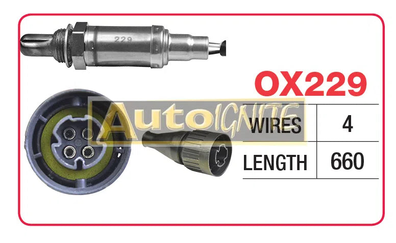 OX SENSOR BMW 4 WIRE-DIRE | OX229-GOSS-Autoignite NZ