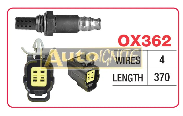 OX SENSOR MAZDA 4 WIRE-DI | OX362-GOSS-Autoignite NZ