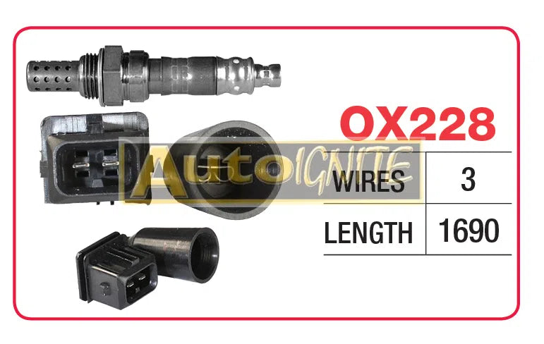 OX SENSOR VOLVO 3 WIRE-D | OX228-GOSS-Autoignite NZ