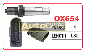 OXYGEN SENSOR VW AUDI | OX654