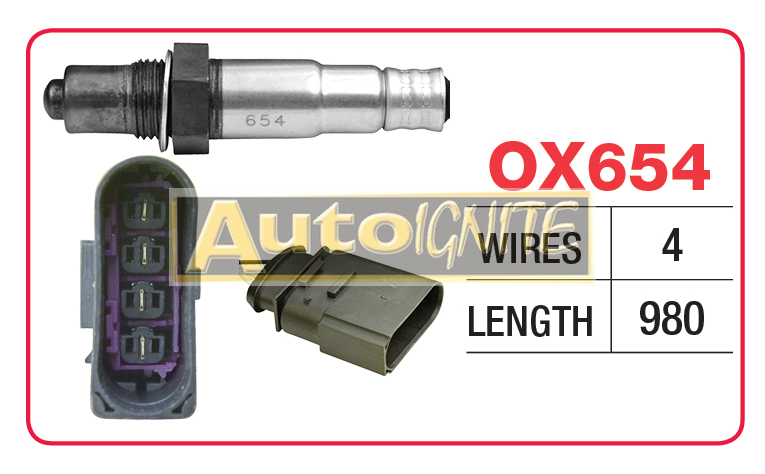 OXYGEN SENSOR VW AUDI | OX654