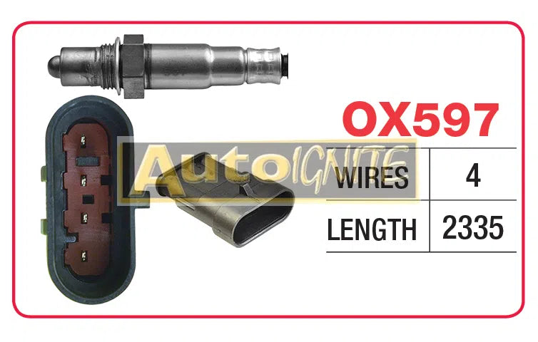 OXYGEN SENSOR ALFA ROMEO | OX597-EXHAUST SENSOR-IMG-Autoignite NZ