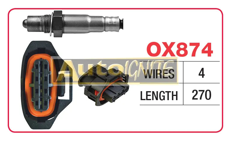 OXYGEN SENSOR - GMH 4 WIRE | OX303-GOSS-Autoignite NZ