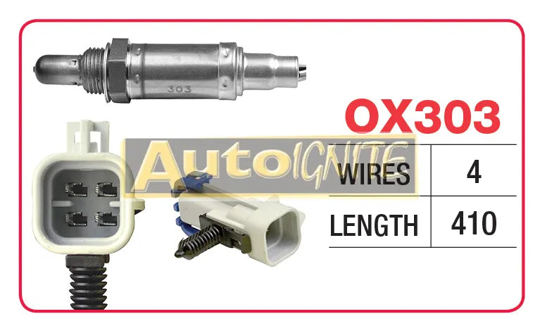 OXYGEN SENSOR - GMH 4 WIRE | OX376-GOSS-Autoignite NZ