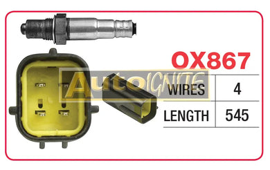 OXYGEN SENSOR - HONDA 4 WIRE OX258 | OX867-GOSS-Autoignite NZ
