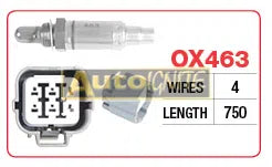 OXYGEN SENSOR - HONDA | OX463-GOSS-Autoignite NZ