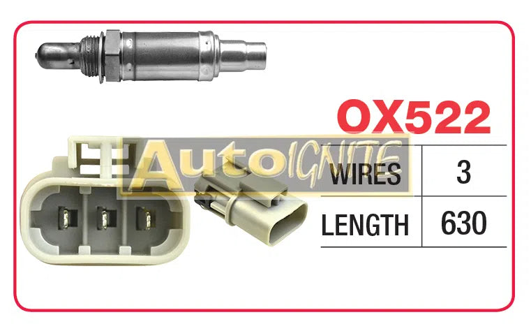 OXYGEN SENSOR NISSAN | OX522-EXHAUST SENSOR-IMG-Autoignite NZ