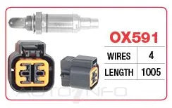 OXYGEN SENSOR - NISSAN | OX591-GOSS-Autoignite NZ