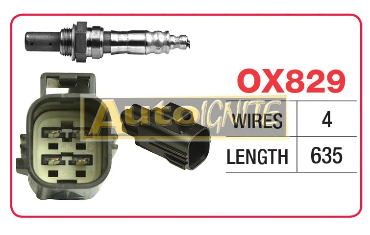 OXYGEN SENSOR - TOYOTA 1 WIRE | OX829-GOSS-Autoignite NZ