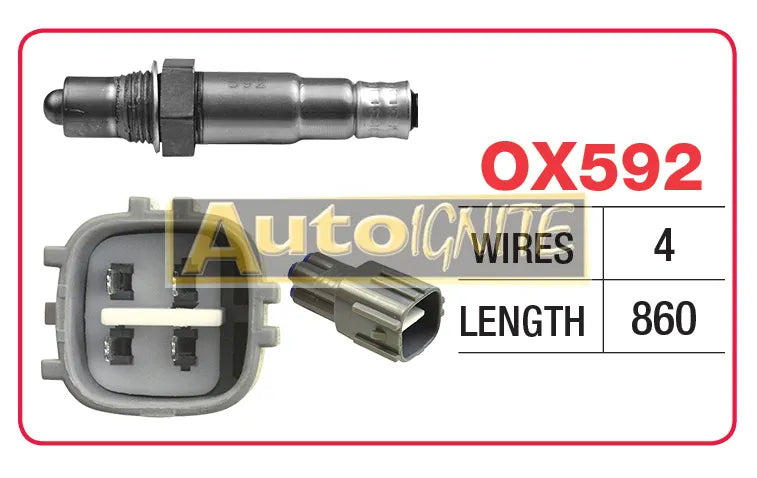 OXYGEN SENSOR - TOYOTA | OX592-GOSS-Autoignite NZ