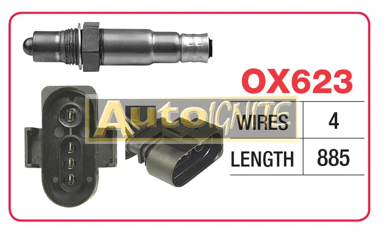 OXYGEN SENSOR - VW / AUDI | OX623-GOSS-Autoignite NZ