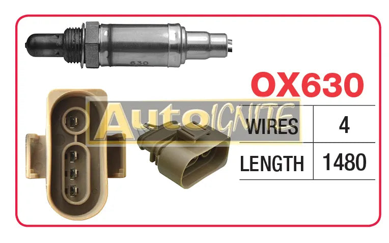 OXYGEN SENSOR - VW / AUDI | OX630-GOSS-Autoignite NZ