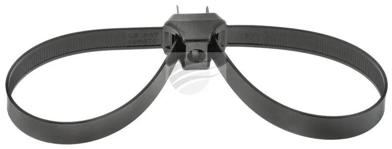 PKT 50 DUAL CLAMP CABLE TIE 489mm x 12.7mm RELEASABLE | CT8000-AUTOIGNITE-Autoignite NZ