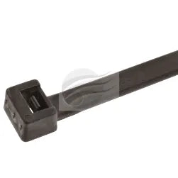 PKT100 CABLE TIE 320mm x 7.5mm BLACK | SEL.3.438-AUTOIGNITE-Autoignite NZ