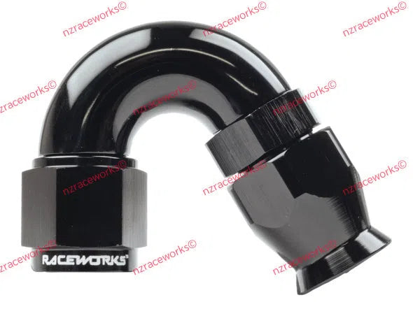 PTFE HOSE END AN-3 150DEG-NZRACEWORKS-Autoignite NZ