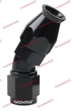 PTFE HOSE END AN-3 30DEG-NZRACEWORKS-Autoignite NZ