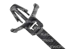 PUSH MOUNT CABLE TIE BLACK PK100 200MM | VPR-007-NZRACEWORKS-Autoignite NZ