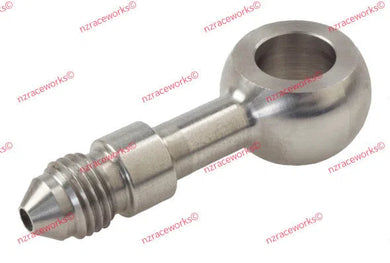 RACEWORKS 12.2MM BANJO TO AN-3 FLARE -STRAIGHT | RWF-314-03SS-NZRACEWORKS-Autoignite NZ
