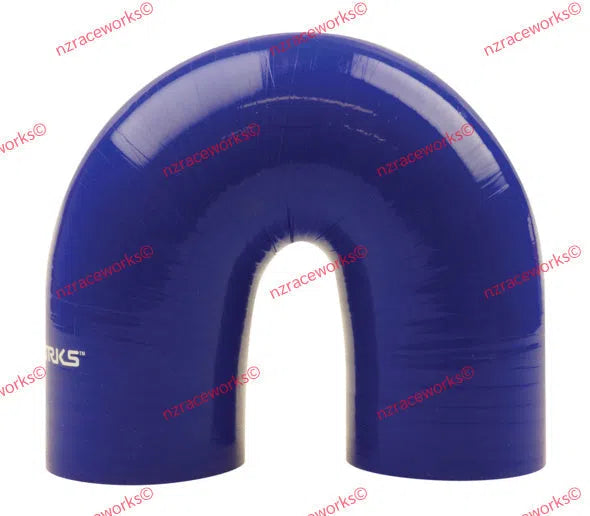 RACEWORKS 180 ELBOW 2.75'' (70MM) BLUE | SHE-180-275BE-NZRACEWORKS-Autoignite NZ
