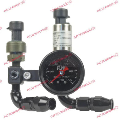 RACEWORKS 2 CIRCUIT PRESSURE SENSOR BLOCK | ALY-152-2BK