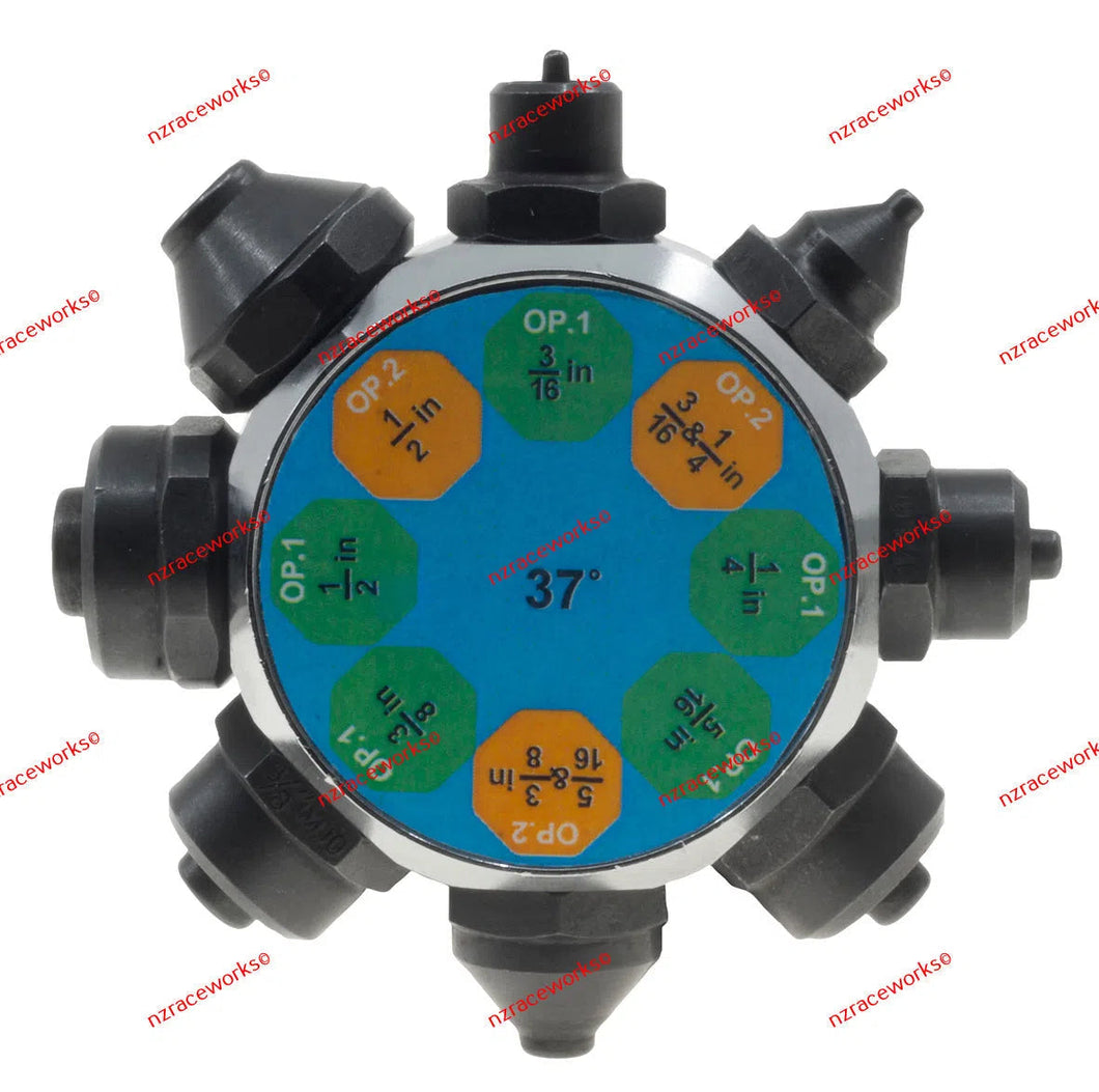 RACEWORKS 37DEG AN DIES KIT SUITS RWT-023 FLARING TOOL | RWT-033-NZRACEWORKS-Autoignite NZ