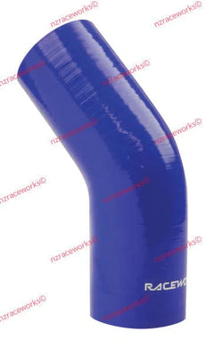 RACEWORKS 45 ELBOW 3.75'' (95MM) BLUE | SHE-045-375BE-NZRACEWORKS-Autoignite NZ