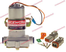 Load image into Gallery viewer, RACEWORKS 454LPH STEALTH BLACK FUEL PUMP (&gt;9PSI E85 SAFE) | EFP-602
