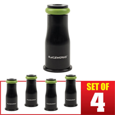RACEWORKS 4PK INJECTOR EXTENSION SHORT->14MM-14MM | ALY-050BK-4-NZRACEWORKS-Autoignite NZ