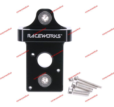 RACEWORKS 4PORT SOLENOID BLACK BILLET MOUNT | ALY-164BK-NZRACEWORKS-Autoignite NZ