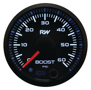 RACEWORKS 52MM ELECTRONIC DIESEL BOOST GAUGE KIT (60PSI) | VPR-309-NZRACEWORKS-Autoignite NZ