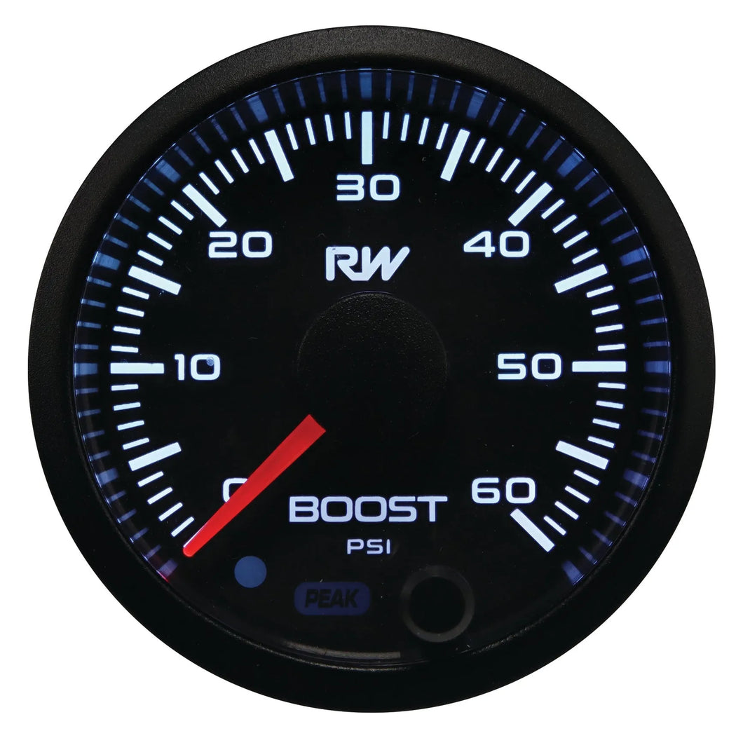 RACEWORKS 52MM ELECTRONIC DIESEL BOOST GAUGE KIT (60PSI) | VPR-309-NZRACEWORKS-Autoignite NZ