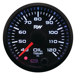 RACEWORKS 52MM ELECTRONIC OIL TEMPERATURE GAUGE KIT | VPR-304-NZRACEWORKS-Autoignite NZ