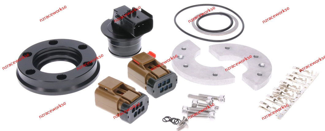 RACEWORKS 6 PIN ELECTRICAL BULKHEAD KIT | ALY-141BK-NZRACEWORKS-Autoignite NZ