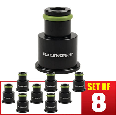 RACEWORKS 8PK INJECTOR EXTENSION 3/4-> FULL LENGTH 14MM-11MM | ALY-047BK-8-NZRACEWORKS-Autoignite NZ