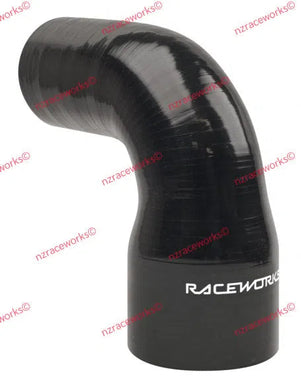 RACEWORKS 90 REDUCER ELBOW 1-1.25'' (25-32MM) | SHE-090-100125BK-NZRACEWORKS-Autoignite NZ