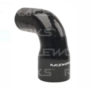 RACEWORKS 90 REDUCER ELBOW 3.50-3.75'' (89-95MM) | SHE-090-350375BK-NZRACEWORKS-Autoignite NZ