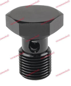 RACEWORKS ALLOY BANJO BOLT 7/16'' X 24 (19MM) | RWF-300-05ABK-NZRACEWORKS-Autoignite NZ