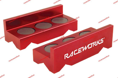 RACEWORKS ALLOY VICE JAWS - RED | RWT-002RD-NZRACEWORKS-Autoignite NZ