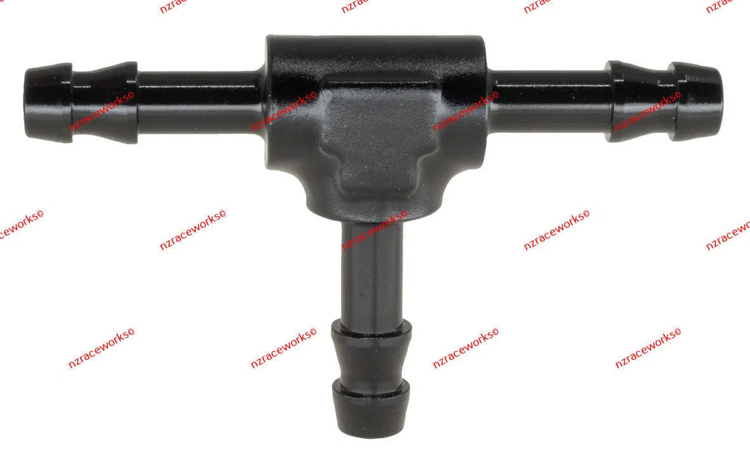 RACEWORKS ALUMINIUM BARB TEE | RWF-851-04MM-NZRACEWORKS-Autoignite NZ