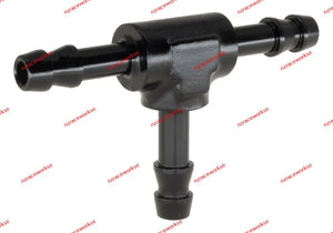 RACEWORKS ALUMINIUM BARB TEE | RWF-851-06MM-NZRACEWORKS-Autoignite NZ
